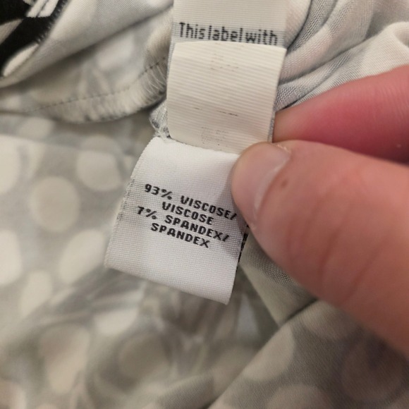 DIANE VON FURSTENBERG NEW JULIAN TWO Black White Polka Dot Wrap Dress Size 4 - Picture 6 of 10